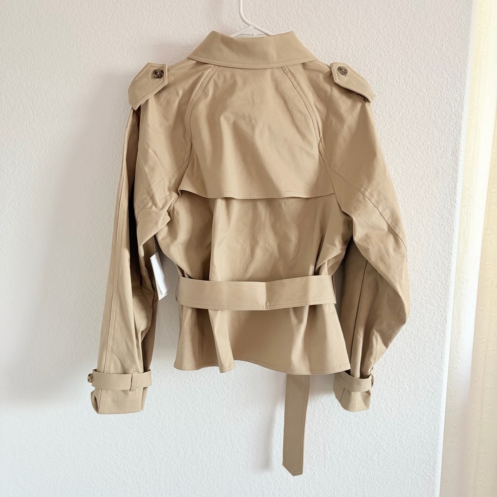 Good American - Cropped Trench Jacket - Picture 7 of 7